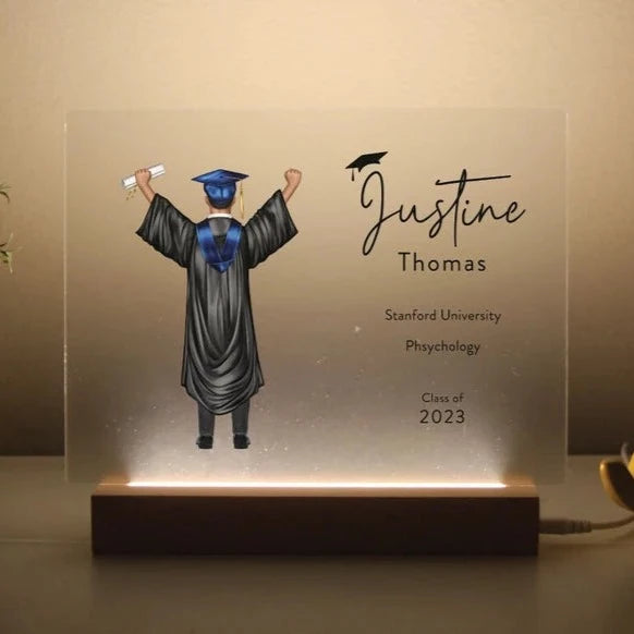 Light Up Graduation Plaque