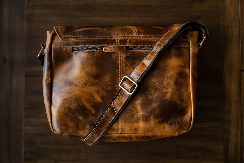 Buffalo Leather Satchel