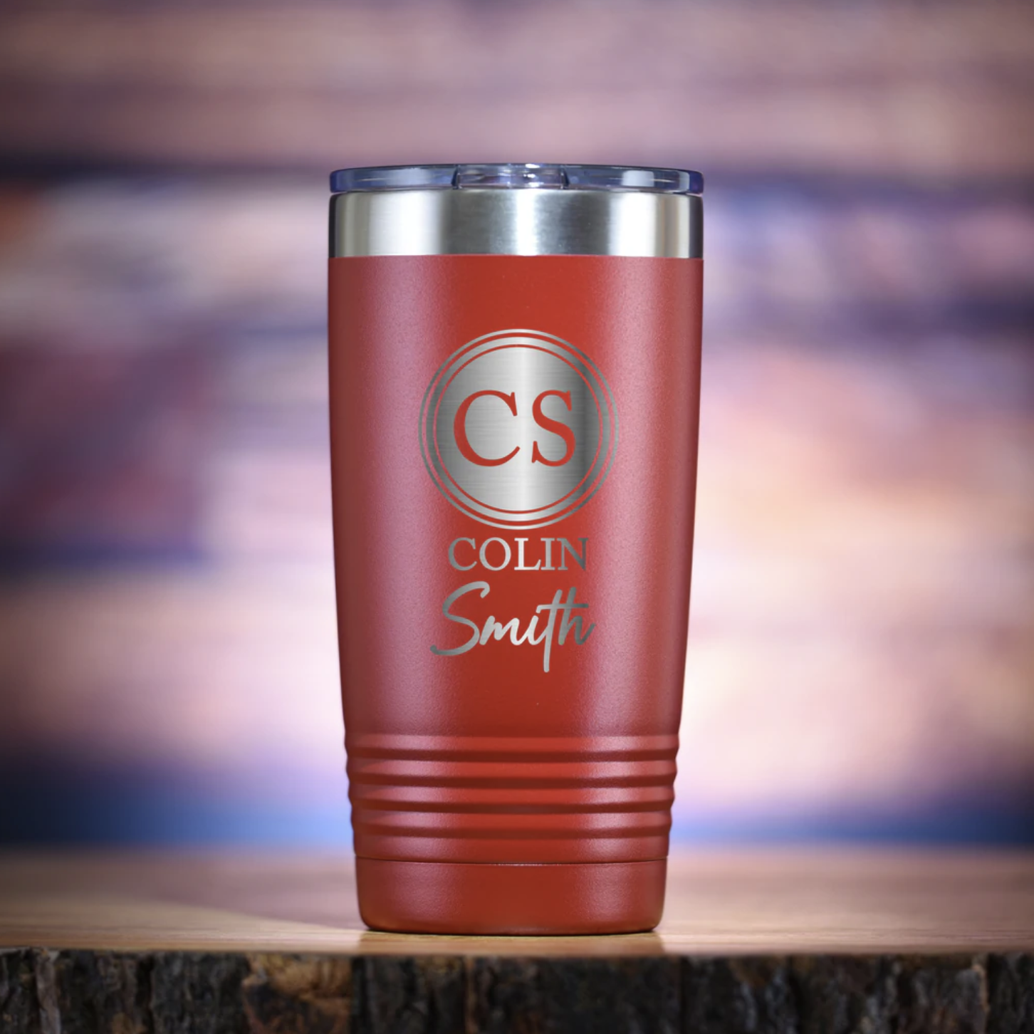 Monogram Initial Tumbler