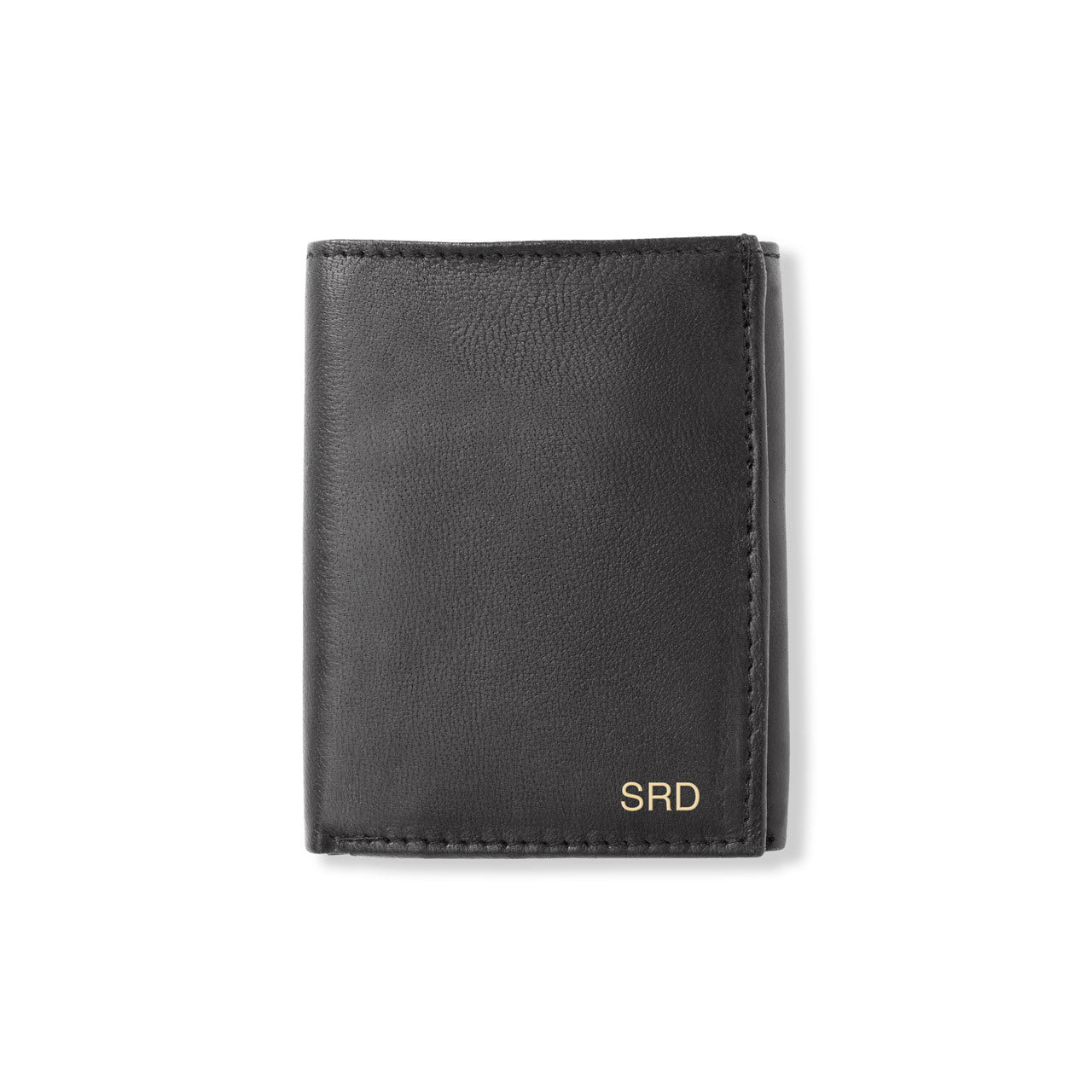 The Gates Personalized Leather Bifold Wallet