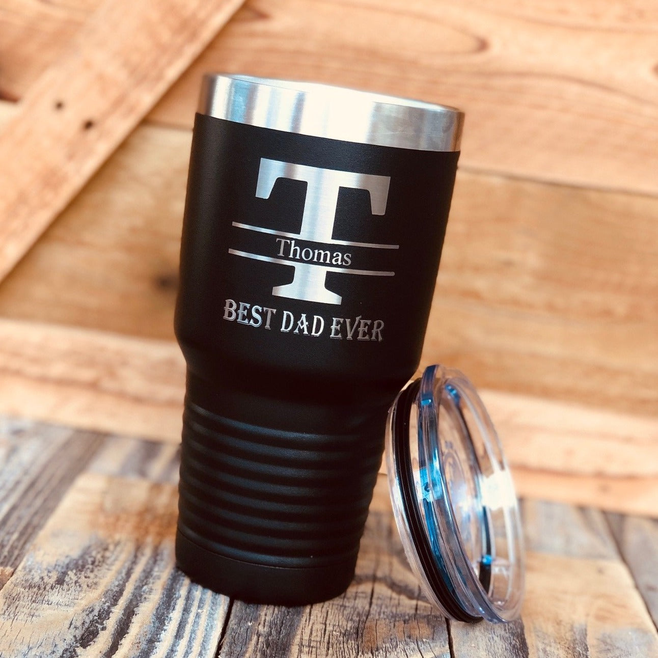 Dad Of Girls - Engraved Stainless Cup, Travel Mug For Dad, Gift For Him