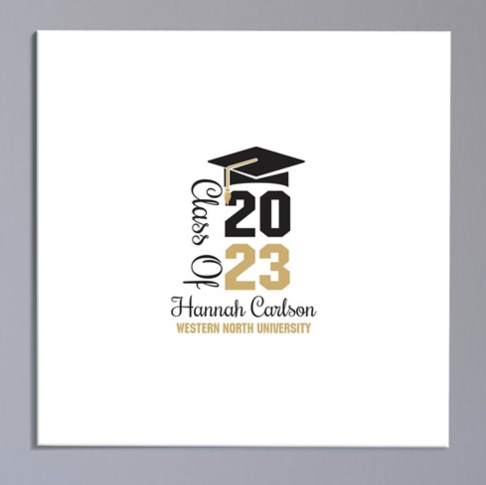 Graduation Canvas Picture