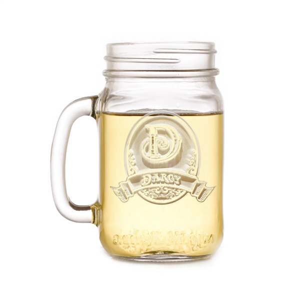 Mason Jar Mugs - Pint Drinking Jars With Handles