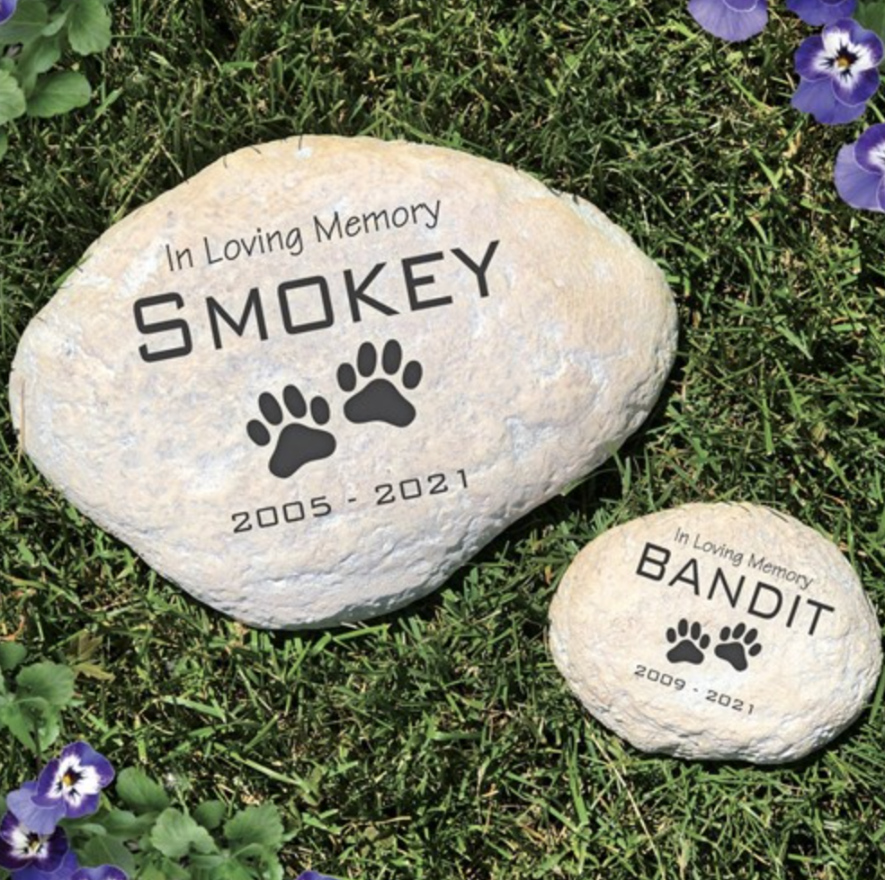 In Loving Memory Pet Stone