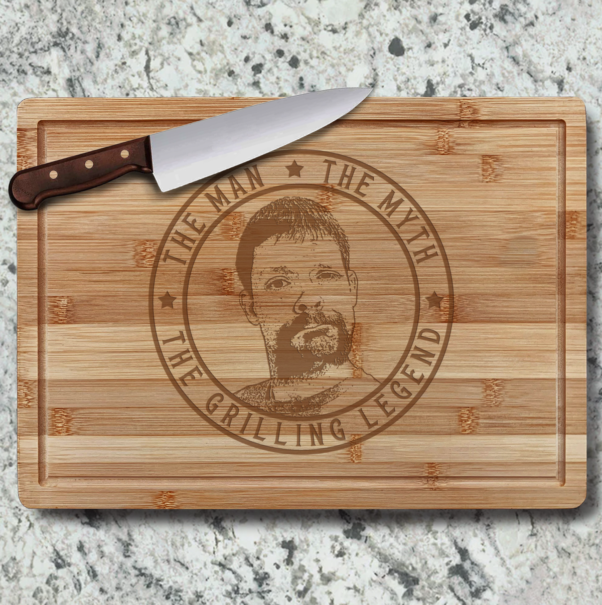 Personalized Photo Cutting Board