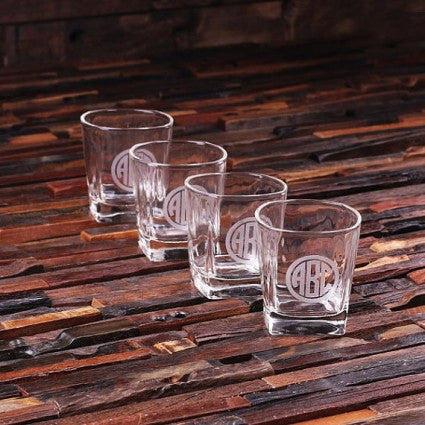 Engraved Shot Glass Set