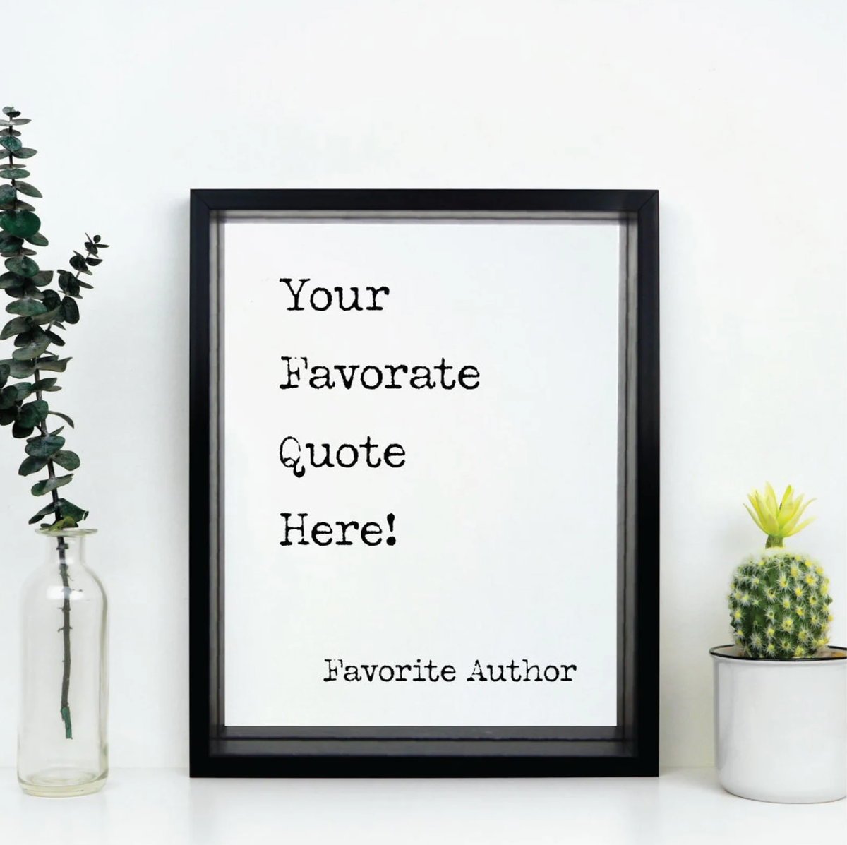 Custom Quote Frame