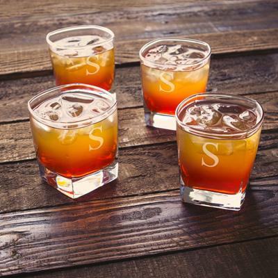 Custom Personalized Whiskey Glasses at Groovy Guy Gifts