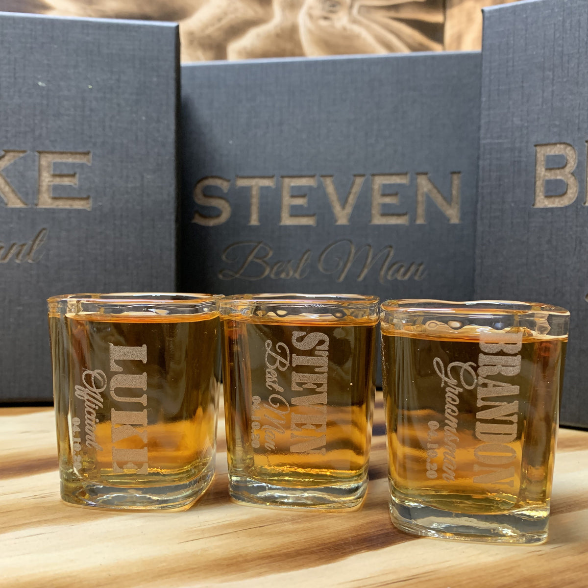 Little Big Gulp Groomsman Shot Glass