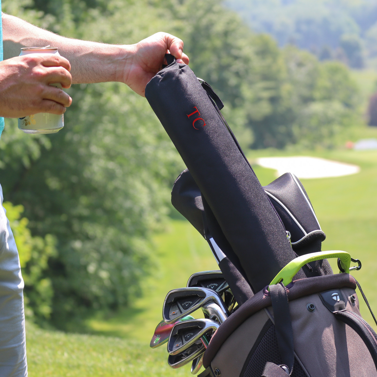 Golf Bag Beer Sleeve