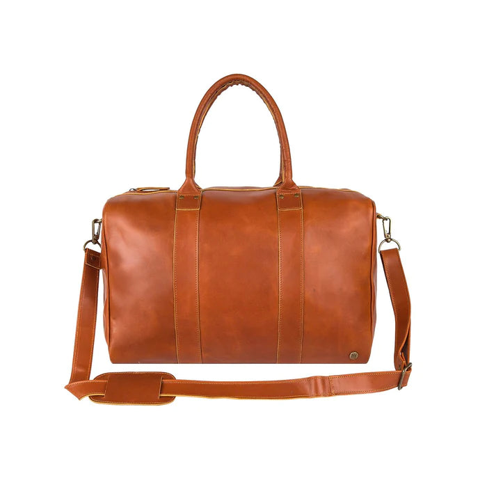 Compact Leather Duffle