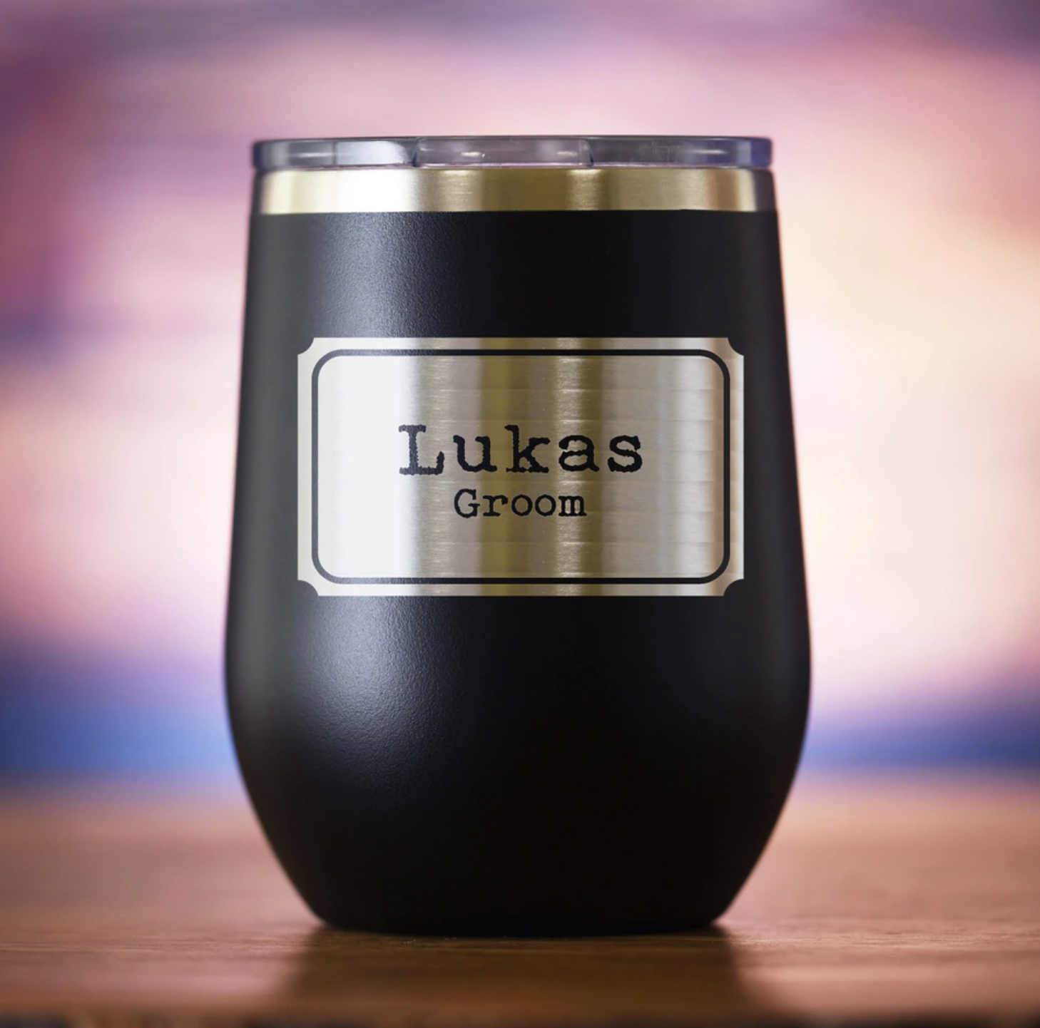 Groomsmen Wine Tumbler